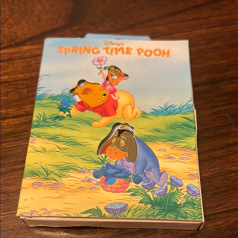 DISNEY Springtime Pooh (Pooh, Piglet & Eeyore) 2 Pin Set